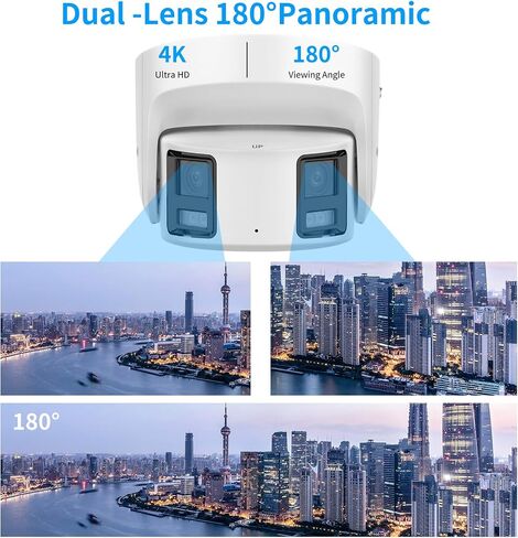 8MP/4K Outdoor IP Camera, DS-2CD2383G2-LI2U 2.8mm,Compatible with Hik NVR/Hik-Connect APP, Night Vision, Acusense Human/Vehicle Detection, 120dB WDR, IP67 Weatherproof, PoE/H.265+, Built-in Mic, 512GB in Saudi Arabia