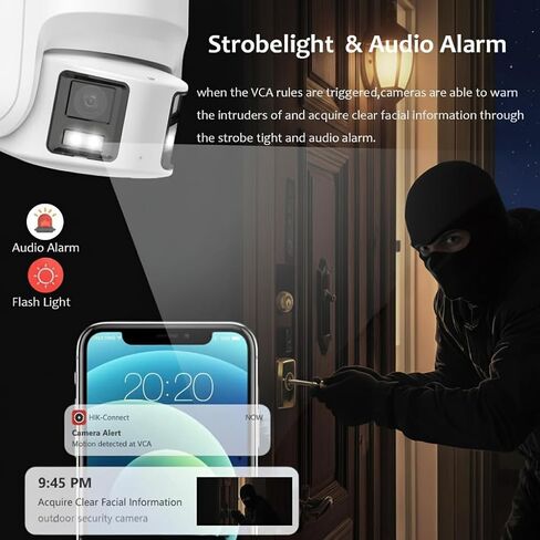 8MP/4K Outdoor IP Camera, DS-2CD2383G2-LI2U 2.8mm,Compatible with Hik NVR/Hik-Connect APP, Night Vision, Acusense Human/Vehicle Detection, 120dB WDR, IP67 Weatherproof, PoE/H.265+, Built-in Mic, 512GB in Saudi Arabia