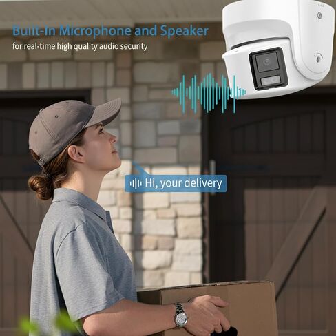 8MP/4K Outdoor IP Camera, DS-2CD2383G2-LI2U 2.8mm,Compatible with Hik NVR/Hik-Connect APP, Night Vision, Acusense Human/Vehicle Detection, 120dB WDR, IP67 Weatherproof, PoE/H.265+, Built-in Mic, 512GB in Saudi Arabia