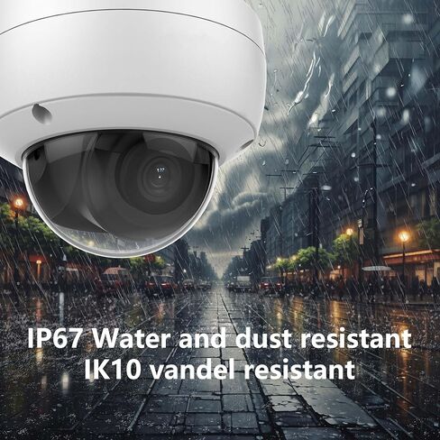 كاميرا IP خارجية بدقة 8 ميجابكسل/4K، DS-2CD2383G2-LI2U مقاس 2.8 مم، متوافقة مع تطبيق Hik NVR/Hik-Connect، رؤية ليلية، اكتشاف الإنسان/المركبة من Acusense، نطاق WDR 120 ديسيبل، IP67 مقاوم للطقس، PoE/H.265+، ميكروفون مدمج، 512 جيجابايت in Kuwait