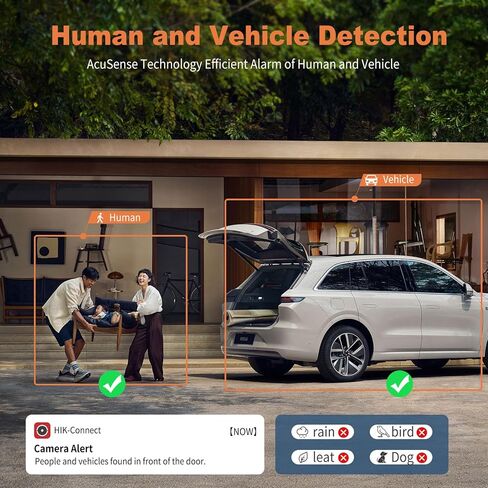 كاميرا IP خارجية بدقة 8 ميجابكسل/4K، DS-2CD2383G2-LI2U مقاس 2.8 مم، متوافقة مع تطبيق Hik NVR/Hik-Connect، رؤية ليلية، اكتشاف الإنسان/المركبة من Acusense، نطاق WDR 120 ديسيبل، IP67 مقاوم للطقس، PoE/H.265+، ميكروفون مدمج، 512 جيجابايت in Kuwait