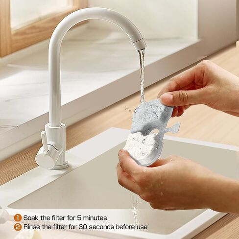 مضخة استبدال PLFF015 لنماذج نافورة مياه Petlibro Cat PLWF005 ، PLWF115 ، PLWF105 ، مضخة هادئة للغاية مع 4 مرشحات و 4 إسفنجية in Kuwait