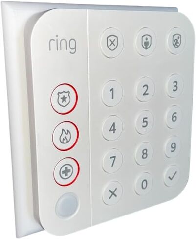 Wall/Electrical Box Mount for Ring Alarm Keypad (Gen 2) - 3D Printed (Ring Keypad Not Included) (Small) in Saudi Arabia