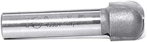 Amana Tool Bowl and Tray Plunge Router Bit, Carbide-Tipped, for Woodworking and CNC Routing, 45984, 1/4 Radius x 3/4 Dia x 5/8 x 1/2 Inch Shank in Saudi Arabia