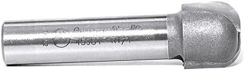 Amana Tool Bowl and Tray Plunge Router Bit, Carbide-Tipped, for Woodworking and CNC Routing, 45984, 1/4 Radius x 3/4 Dia x 5/8 x 1/2 Inch Shank in Saudi Arabia