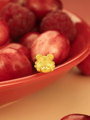 24K Solid Gold Bracelets for Women, Stretchable Lucky Animals Real Gold Rabbit Bangle Charm Bracelets, Pure Gold Agate Beaded Zodiac Bunny Bracelet in Saudi Arabia