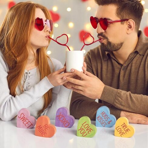 Smile 3 قطع خشبية ملونة لافتات تركية، ديكور عيد الشكر في الداخل، طاولة ذات طبقات لتزيين المطبخ in Saudi Arabia