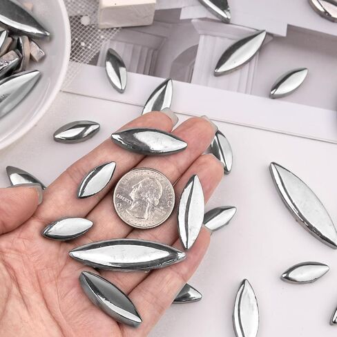 Artspac Petal Ceramic Mosaic Tiles for Crafts, 454g Mosaic Tiles Ceramic,Floral Mosaic Craft Supplies for Garden Spring Decoration in Saudi Arabia