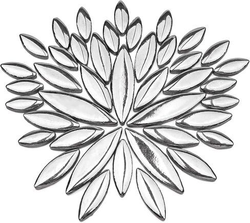 Artspac Petal Ceramic Mosaic Tiles for Crafts, 454g Mosaic Tiles Ceramic,Floral Mosaic Craft Supplies for Garden Spring Decoration in Saudi Arabia