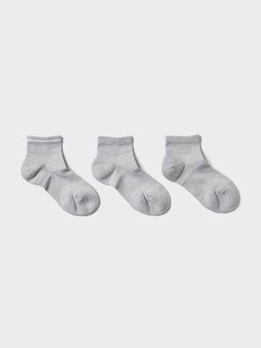 Uniqlo Short Socks | 3 Pairs | Pile Line in Saudi Arabia