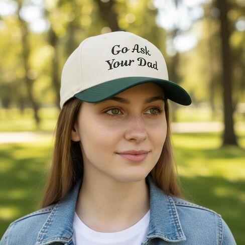Funny Embroidered Baseball Cap for Men Women Gifts, Adjustable Cotton Trucker Hat with Sayings, Casual Unisex Cap in Kuwait