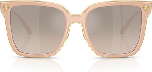 Versace Woman Sunglasses Havana Frame, Grey Gradient Lenses, 58MM in Saudi Arabia