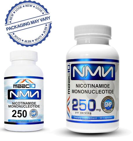 مكمل MAAC10 NMN أحادي نيوكليوتيد النيكوتيناميد الحقيقي (كبسولات NMN 125 ملغ). أقوى سلائف NAD+ وأكثر استقرارًا من الريبوسيد. نحن نستخدم NMN المثبت بدرجة صيدلانية نقية بنسبة 99% (30 قطعة) in Kuwait