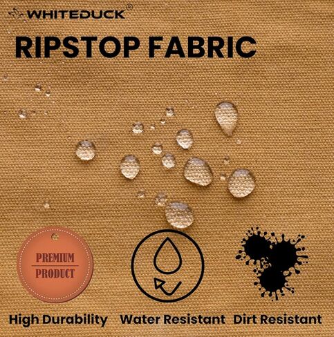 سروال رجالي تكتيكي من WHITEDUCK مقاوم للتمزق ومقاوم للماء مع 13 جيبًا، سروال عمل للرجال - المشي لمسافات طويلة العسكرية في الهواء الطلق (W34 L30 أسود) in Kuwait