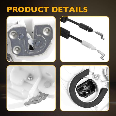 Door Lock Latch Actuator Front Right Passenger Side, Compatible with 2010 2011 2012 2013 Mazda 3, Replaces# BCS2-58-310E BCS2-58-310D BCS2-58-310C in Saudi Arabia