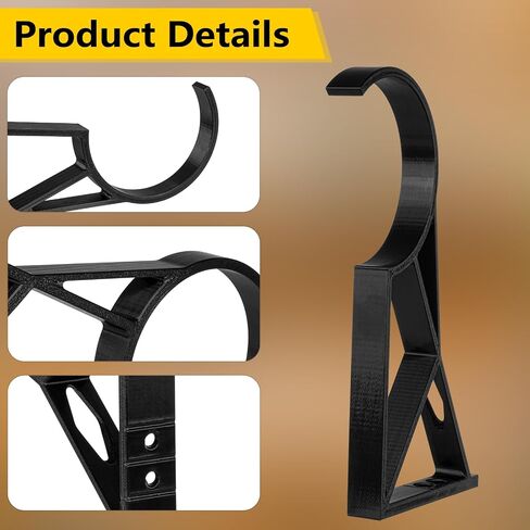Dust Hose Bracket for DeWalt 735 Planer | Compatible with 2.5 & 4 Inch Hoses | Side Mount Attachment | Keeps Workspace Clear | Easy Installation (4 inch Hose) in Saudi Arabia
