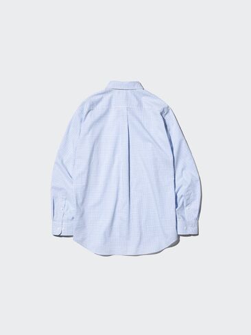 Uniqlo Broadcloth Shirt | Checked in Saudi Arabia
