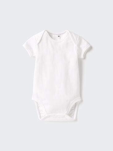Uniqlo Baby Short Sleeve Bodysuit in Saudi Arabia