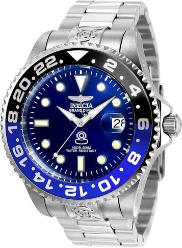 Invicta Men's 21865 Pro Diver Analog Display Automatic Self Wind Silver Watch in Saudi Arabia