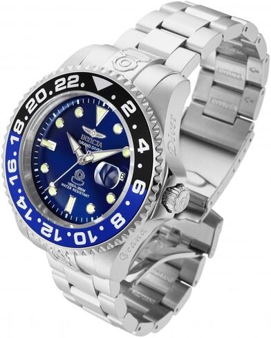 Invicta Men's 21865 Pro Diver Analog Display Automatic Self Wind Silver Watch in Saudi Arabia