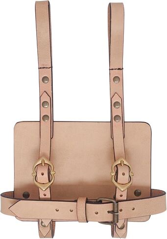 Lord of Battles Adventurer's Book or Diary Holder Handcrafted from Genuine Leather 13x18cm (Brown) in Saudi Arabia
