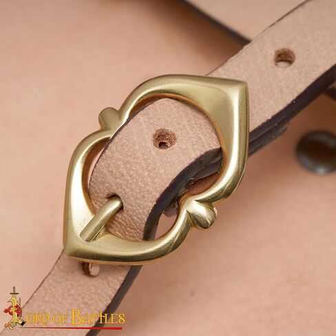 Lord of Battles Adventurer's Book or Diary Holder Handcrafted from Genuine Leather 13x18cm (Brown) in Saudi Arabia