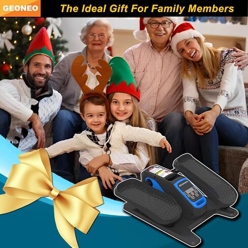 Under Desk Elliptical Machine, Electric Ellipse Leg Exerciser for Senior, Quiet and Small Electric Seated Pedal Exerciser for Home with Remote Control and 12 Adjustable Speeds in Kuwait