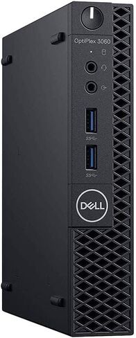 Dell Optiplex 3060 Micro PC | Intel Core i5-8500t | ذاكرة الوصول العشوائي 8 جيجابايت | 256 جيجابايت SSD | Windows 11 Pro | Wi-Fi+ Bt | كمبيوتر سطح المكتب الصغير (متجدد) (ذاكرة الوصول العشوائي 8 جيجا بايت + 256 جيجا بايت SSD) in Saudi Arabia