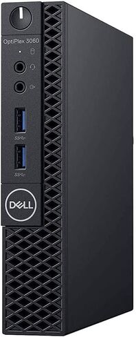 Dell Optiplex 3060 Micro PC | Intel Core i5-8500t | ذاكرة الوصول العشوائي 8 جيجابايت | 256 جيجابايت SSD | Windows 11 Pro | Wi-Fi+ Bt | كمبيوتر سطح المكتب الصغير (متجدد) (ذاكرة الوصول العشوائي 8 جيجا بايت + 256 جيجا بايت SSD) in Saudi Arabia