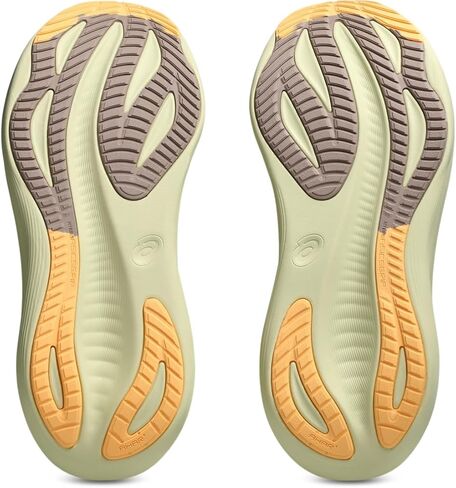 ASICS Men's Gel-Nimbus 27 Running Shoe, 13, White/Fawn in Saudi Arabia