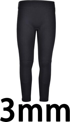 3mm Wetsuit Pants for Kids Neoprene Bottom for Boys Keep Warm in Cold Water Wet Suit Pants for Girls Wetsuit Pants Toddler Little Children Swimming Scuba Diving Snorkeling in Saudi Arabia