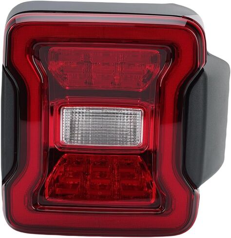 Left LED Tail Light Assembly For Jeep Wrangler 2018 2019 2020 2021 2022 2023 Rear Brake Stop Lamp W/O Blind Spot Driver Side in Saudi Arabia