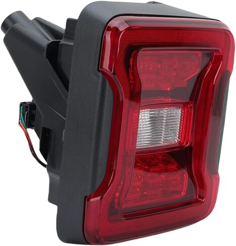 Left LED Tail Light Assembly For Jeep Wrangler 2018 2019 2020 2021 2022 2023 Rear Brake Stop Lamp W/O Blind Spot Driver Side in Saudi Arabia
