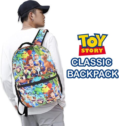 Disney Toy Story Backpack For Kids | Woody, Buzz Lightyear Bookbag For Toddlers, Boys, Girls | Officially Licensed Pixar Backpacks For Toys in Kuwait