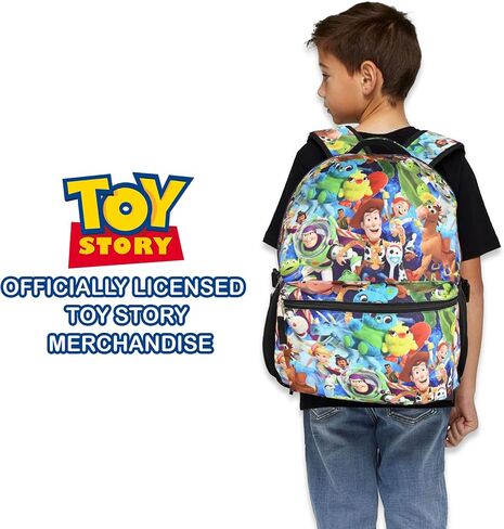 Disney Toy Story Backpack For Kids | Woody, Buzz Lightyear Bookbag For Toddlers, Boys, Girls | Officially Licensed Pixar Backpacks For Toys in Kuwait