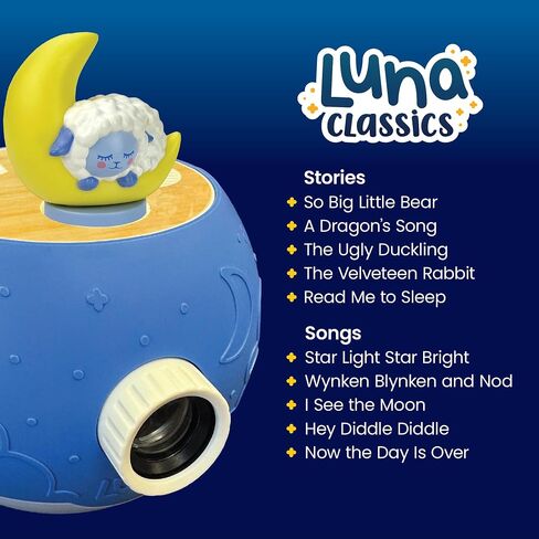 Kids Book Projector – 5 Daniel Tiger & 5 Classic Read-Aloud Stories, 10 Songs & Night Light & Soothing Dream Music | Children Ages 3+ Storytime Projector | Toys, Owl & Daniel Tiger in Saudi Arabia