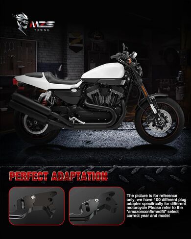 MZS أسود دراجة نارية مخلب الفرامل أذرع قابلة للتعديل CNC متوافقة مع Electra Glide/Road Glide 2021-2024، Street Glide 2021-2023، Road King/Roadglide 3 / Tri/Freewheeler 2021-2025 in Saudi Arabia