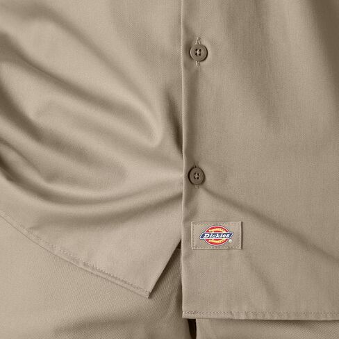 Dickies Short Sleeve Work Shirt, Desert Sand, XL in Saudi Arabia