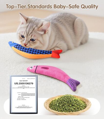 ألعاب القطط التفاعلية مع [5000mg A+ Catnip العضوية] in Kuwait