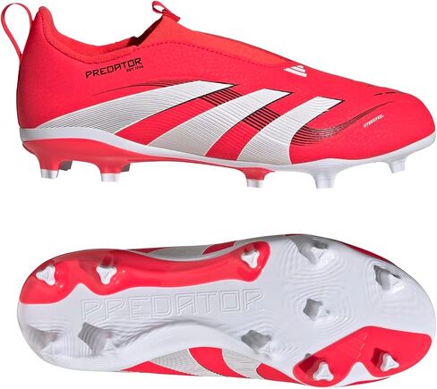 Adidas Unisex-Child League Predator Laceless Firm Multi Ground Sneaker in Saudi Arabia