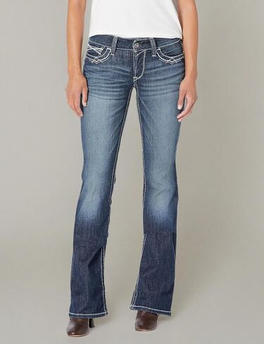 حذاء ARIAT النسائي R.e.a.l. جينز متوسط ​​الارتفاع ومطاط ومتشابك in Saudi Arabia