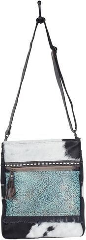 Myra Bag Sea Grass Canvas & Hairon Bag S-4739 in Saudi Arabia