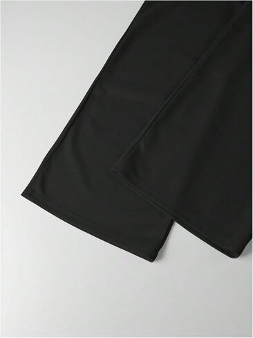 GORGLITTER Men's Letter Graphic Drawstring Waist Pants Slant Pocket Cool Sweatpants in Kuwait