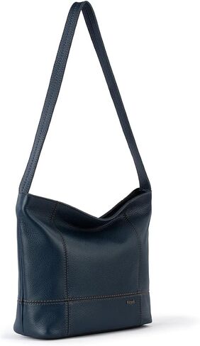 The Sak De Young Hobo Bag In Leather, Single Shoulder Strap, Scarlet in Saudi Arabia
