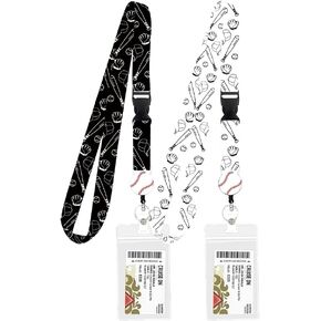 2-Pack Waterproof Retractable Lanyards for Cruise Ship Cards, Marble Print ID Card Holder with Detachable Buckle for Royal Caribbean, Carnival, Disney, NCL Cruise Essentials 2025 in Saudi Arabia