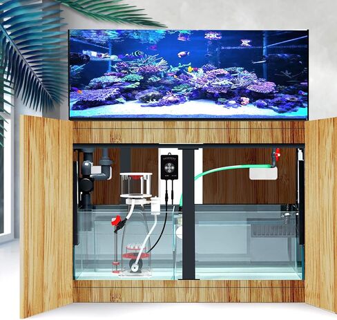 Magtool Aquarium in-Usump DC Protein Skimmer ، مع مضخة DC Pinwheel التي يمكن التحكم فيها لخزان الشعاب المرجانية ما يصل إلى 50 إلى 100 جرام (N100 Plus) in Kuwait