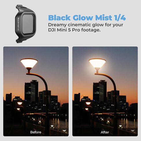 مرشحات Freewell Bright Day 6-Pack ND/PL لـ DJI Mini 5 Pro - ND8/PL، ND16/PL، ND32/PL، ND64/PL، ND128/PL & ND256/PL - مرشحات مستقطبة للتحكم في التعرض وتقليل الوهج in Saudi Arabia