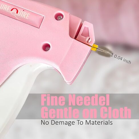 2025 Advanced Stitchy Gun - Stitch Gun for Clothes - Mini Sewing Gun for Quilting & Hemming - Stitchy Quick Clothing Fixer with 2 ultra-fine Needles, 1500 Black & 1500 White 4.4mm Fasteners. in Saudi Arabia
