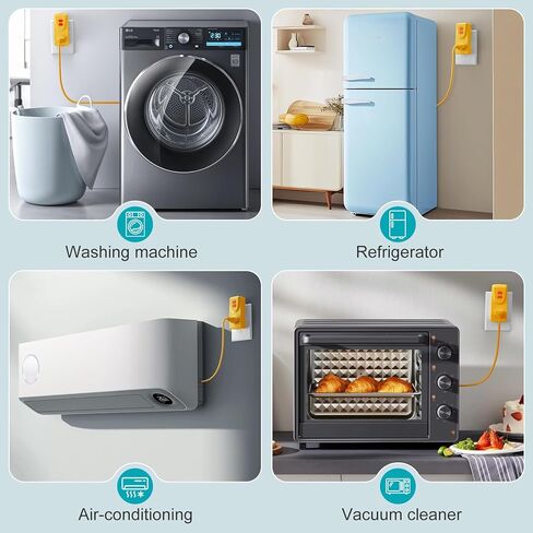 محول GFCI 15 أمبير 3 شوكات مؤرضة، ضمان 5 سنوات، قابس GFCI المحمول، قاطع دائرة الأعطال الأرضية لحماية السلامة الكهربائية لغسالة الضغط، حوض الاستحمام الساخن، مكيف الهواء in Kuwait