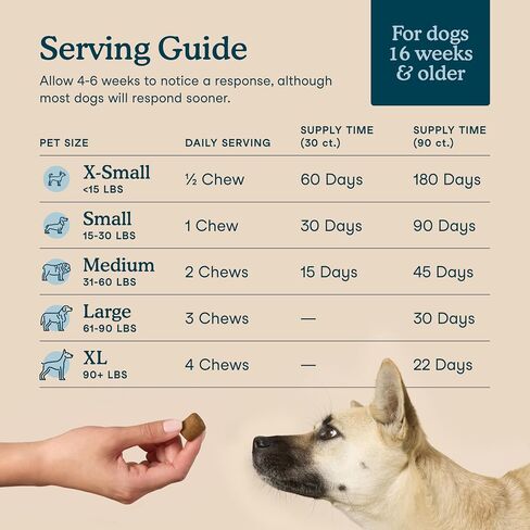 Fera Pets Dog Multivitamin Chews مع الجلوكوزامين والبروبيوتيك - فيتامينات ومعادن الكلاب الأساسية - يعزز الهضم والمفاصل الصحية - صحة الجلد والمعطف مع أوميغا 3 - مضغ ناعم in Kuwait